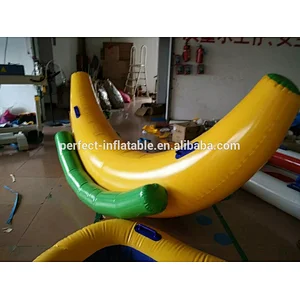 Good quality PVC floating inflatable boat swimming pool inflatable sports games for adults