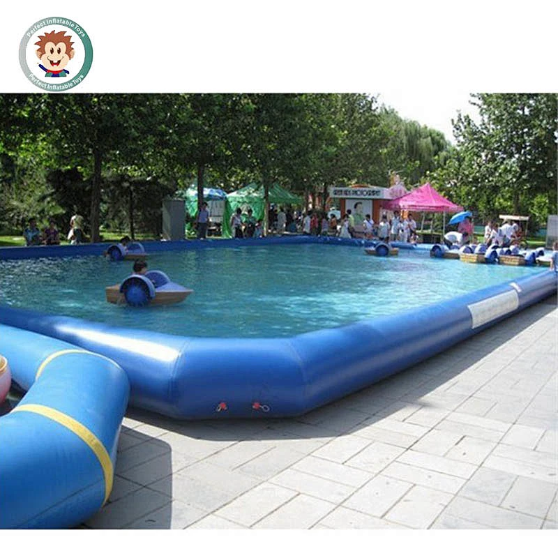 Commercial large inflatable water pool toys outdoor inflatable pool for sale