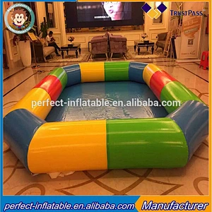 Newly design prefabricated swimming pool with holders in the garden for sale