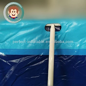Hot Sale PVC Inflatable Water Park Game Equipment Rectangle Metal Frame Outdoor Swimming Pool