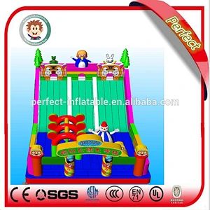Inflatable water slide bouncy castle inflatable adult bounce house
