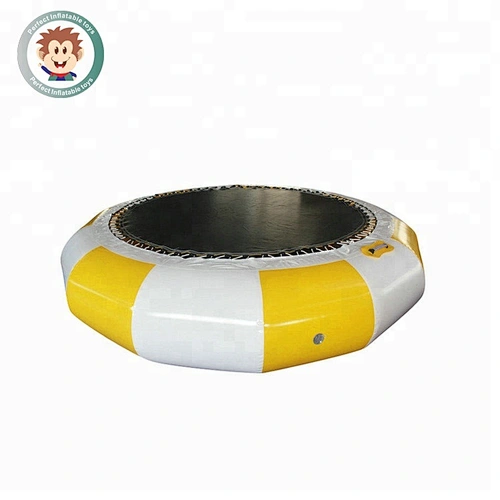 Hot sale sea floating rental air bouncer water inflatable trampoline