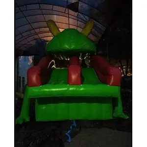 Customized High Quality Small And Medium Inflatable Water Slide With Pool
