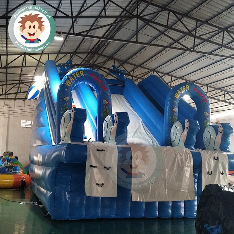 Professionally Designed Perfect Inflatable Water Slide Medium Inflatable Swimming Pool