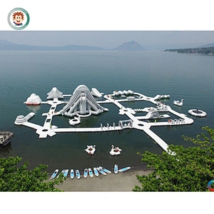 Perfect Inflatable Toys Customized Kids And Adults Amazing Water Park Inflatable Floating For Sale