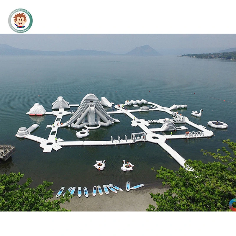 Perfect Inflatable Toys Customized Kids And Adults Amazing Water Park Inflatable Floating For Sale