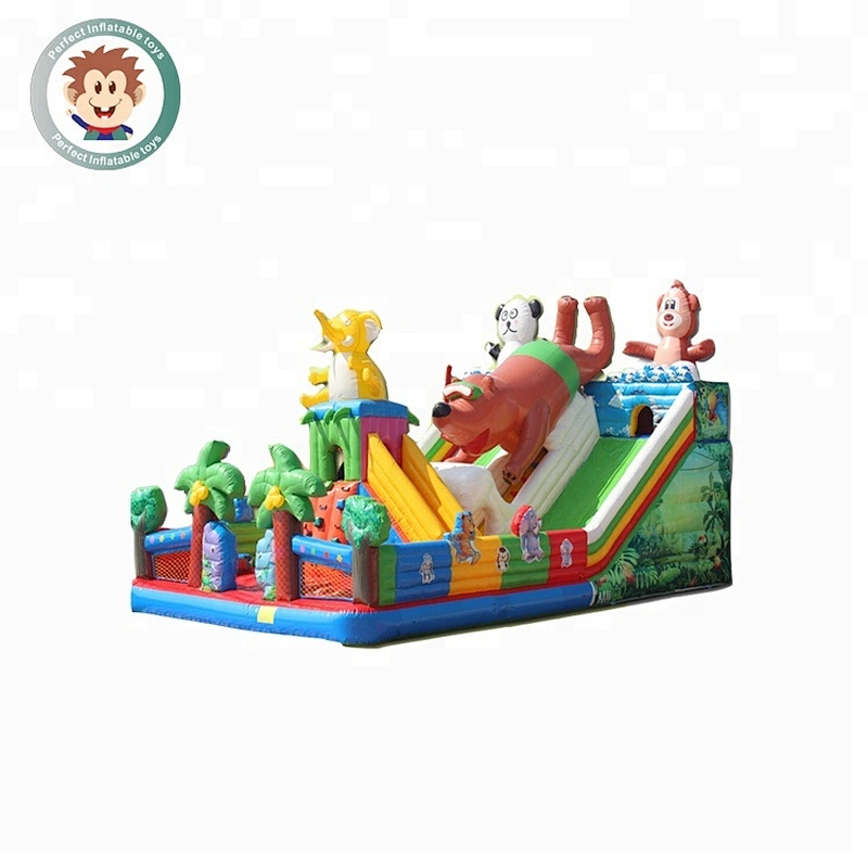 Commercial clown inflatable bouncer customized inflatable bouncy castle kids inflatable amusement park
