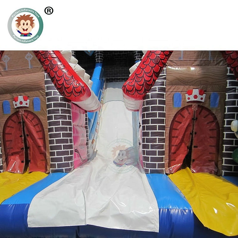 Professional supplier Commerical 0.55mm PVC 6 Meters High Kids Inflatable Slide For Sale