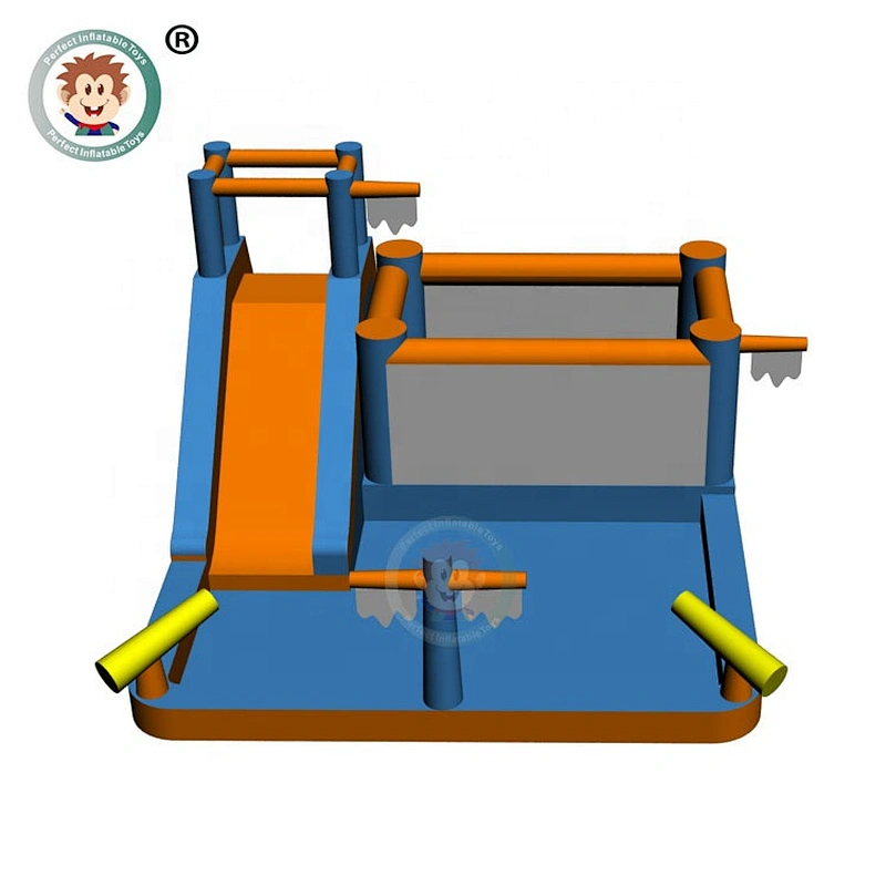 China Pleasure Inflatable Child Swimming Pool With Slide For Sale