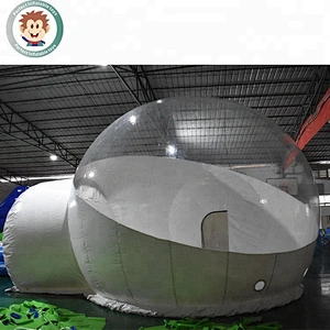 Hot Sale 0.55mm PVC Comfortable Inflatable Bubble Clear Tents Inflatable Transparent Tent