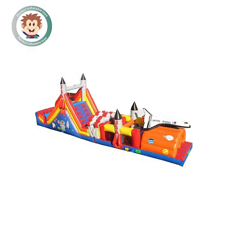 Perfect Inflatable Toys Kids Outdoor Commercial 5k Inflatable Wipeout Obstacle Course
