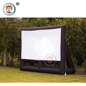 Custom Outdoor Factory Price Portable Commercial Projection Movie Screen Inflatable Screen