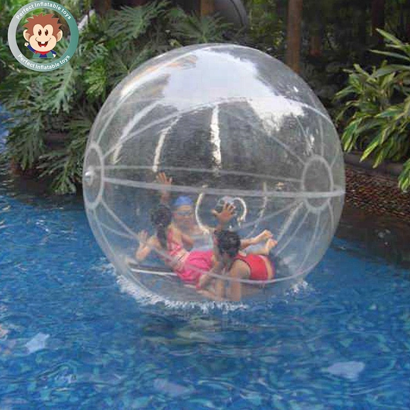 Hot sale PVC 0.8mm water toys inflatable water ball