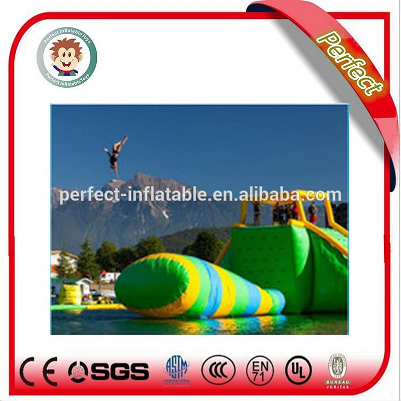 Attractive cheap blob water toy inflatable water catapult blob