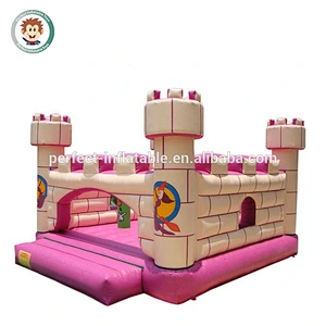 Giant inflatable air kids cartoon bounce house bouncy outdoor playground equipment bouncer jumping castle with water slide