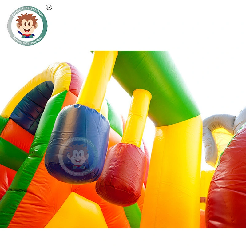 Perfect Inflatable Toys Cartoon Kids Combo Bounce House Castle Inflatable Bouncy Slide