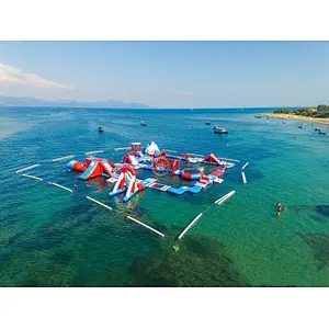 Perfect Toys 0.9mm PVC Portable Inflatable Water Park Giant Water Amusement Park for sale