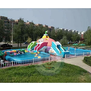 2019 Low Price Hot Popular Inflatable Water Slide For Swimming Pool