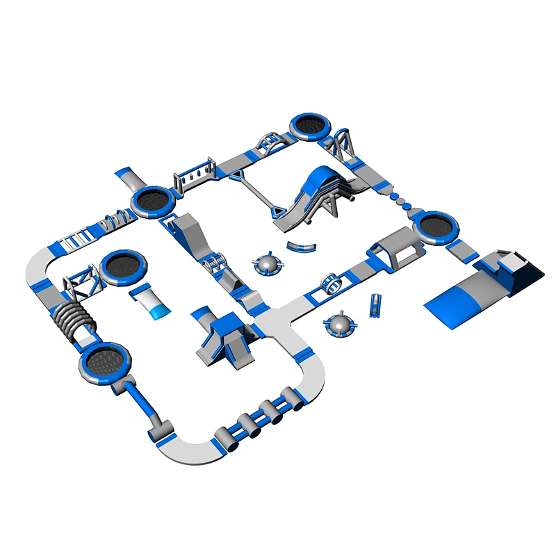 Adult sport game  equipment slide price obstacle course trampoline inflatable floating water park for sale