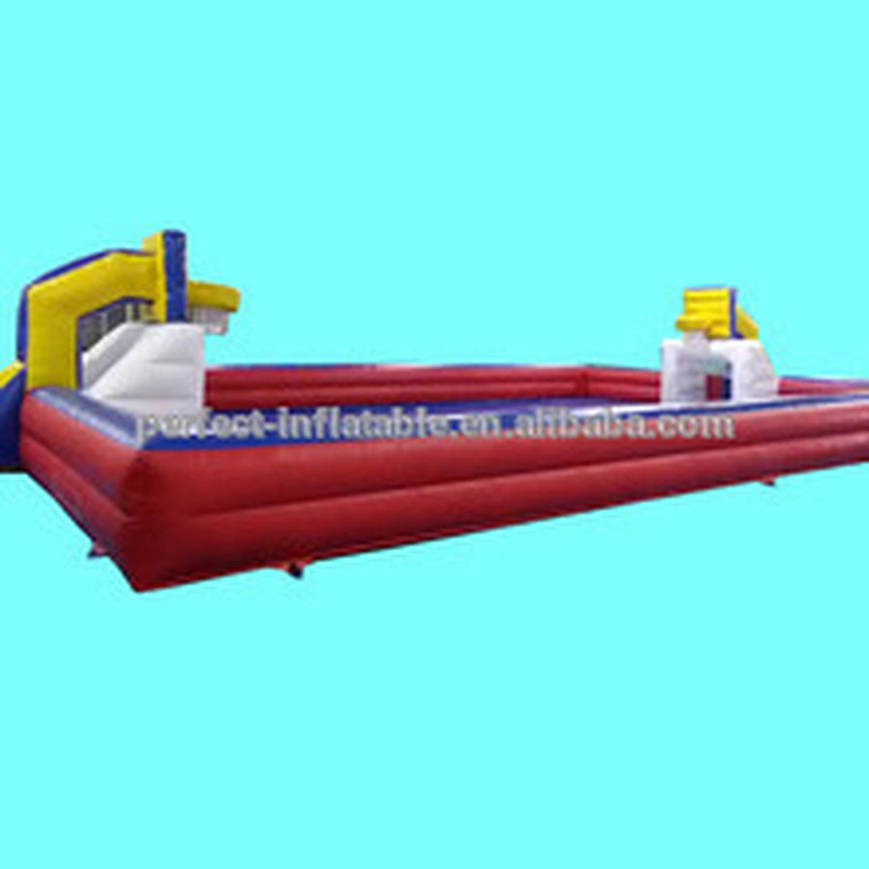 New arrival plastic basket hoop inflatable sports arena