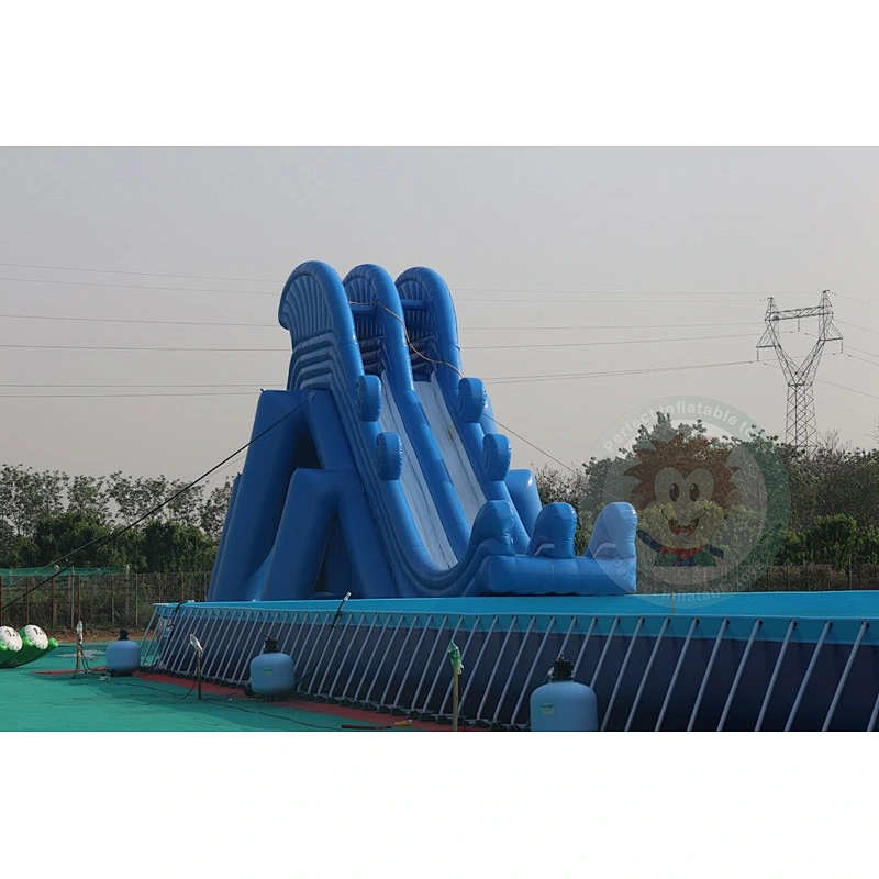 Water Sports Equipment Inflatable Pool Toys Inflatable Water Slide Pool For Sale