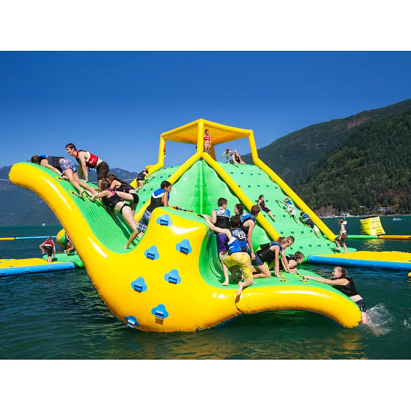 Best quality price commercial adult aquapark slide floating trampoline game inflatable water park for sale