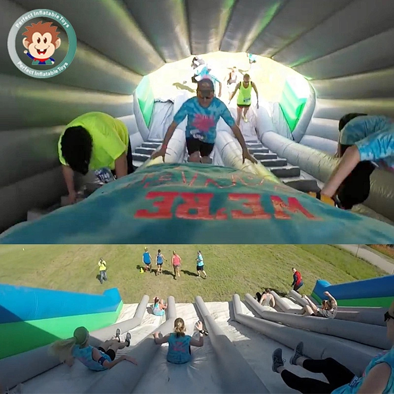 Adult Interactive Boot Camp Inflatable Paintball 5k Obstacle Course For Sale Inflatable Sports Games