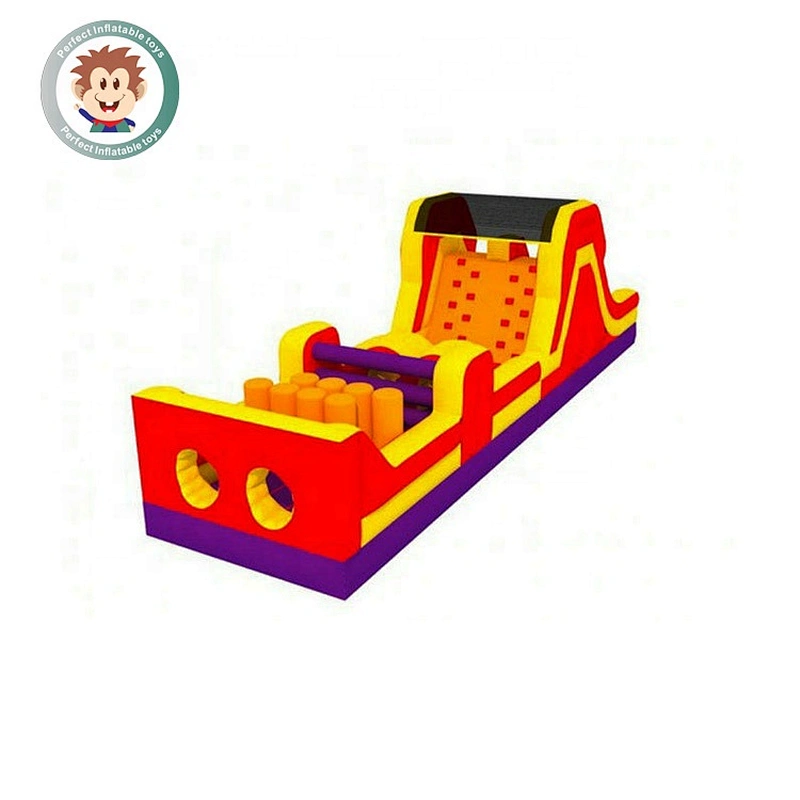 Perfect Inflatable Toys Kids Outdoor Commercial 5k Inflatable Wipeout Obstacle Course