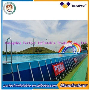 Hot selling inflatable swimming pool , used swimming pool slide