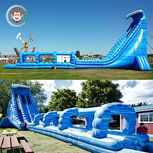Commercial Giant Custom Dinosaur Castle Bouncer Stair Toys And Dry Super Slip N Adult Inflatable Slide