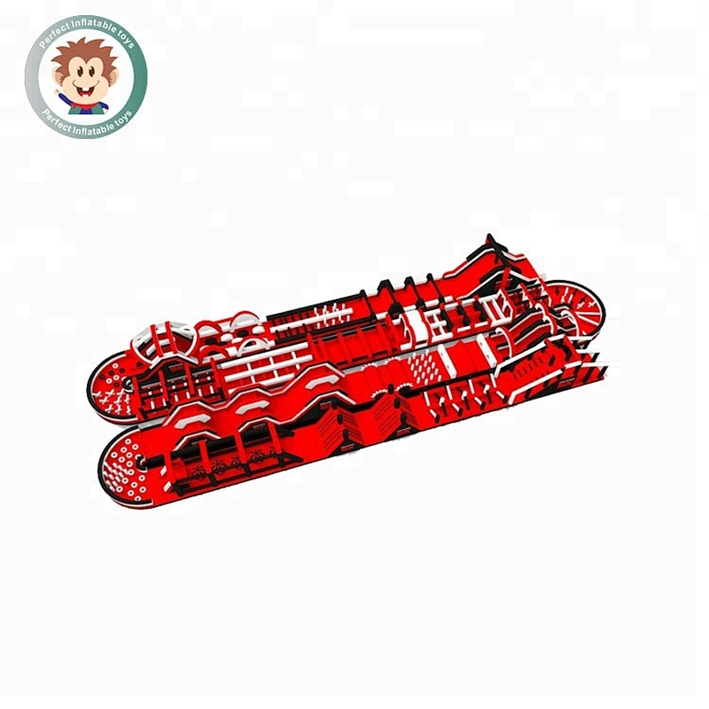 Hot sale adult inflatable obstacle course inflatable 5K