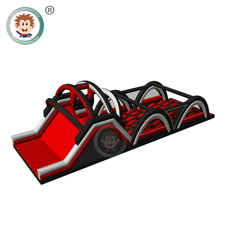 China Supplier Insane 5K The Beast Giant Inflatable Obstacle Course Equipment For Adults