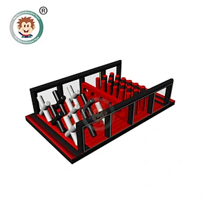 Outdoor The Beast Custom Adult Commercial Insane Inflatable 5K Obstacle Course Challenge For Sale