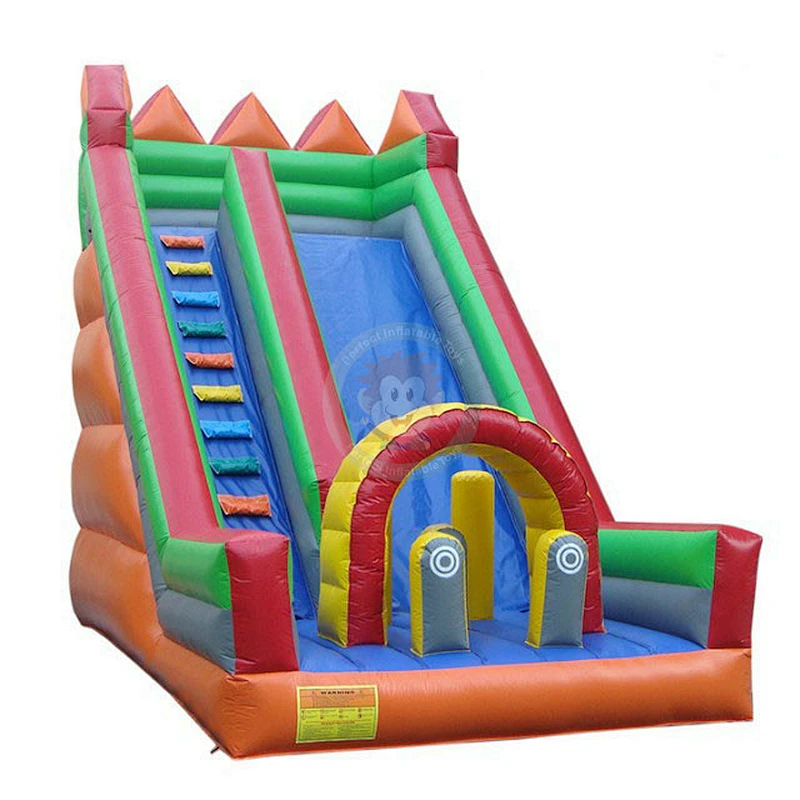 Middle East style kids jumping castle inflatable slide for commercial