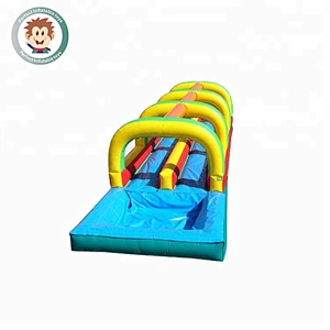 Guangzhou manufacturer 1000 ft slip n slide inflatable slide the city for adult inflatable slip and slide