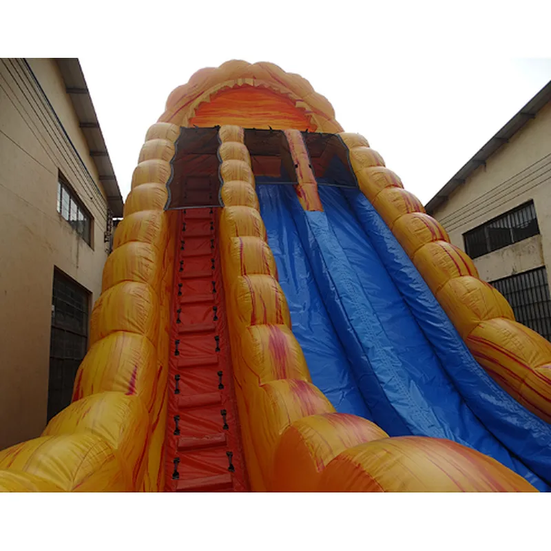 outdoor commercial adult size inflatable water slide for kids and adults