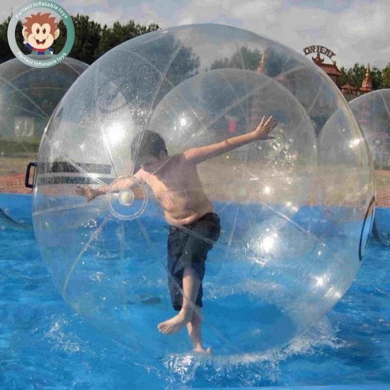 Hot sale PVC 0.8mm water toys inflatable water ball
