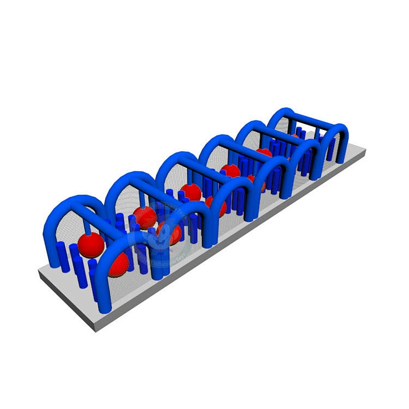 Outdoor Adults insane 5K The Beast Sport Game  Portable Inflatable Obstacle Challenge  For Sale