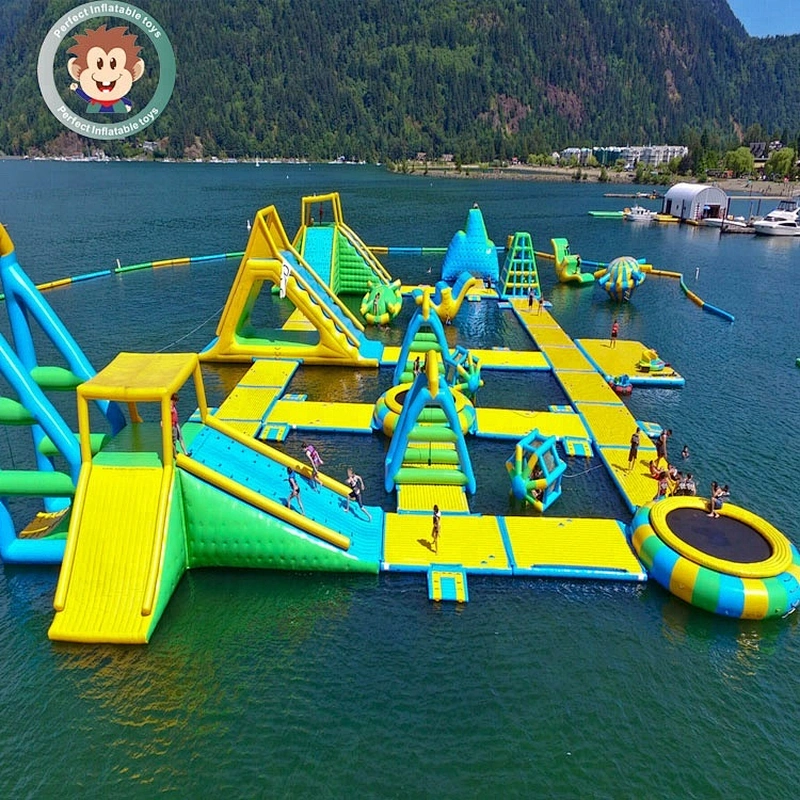Perfect Inflatable Toys Commercial Customized Colorful Amazing Inflatable Water Park Floating