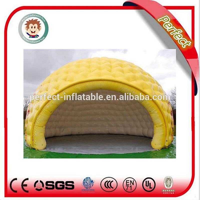 Hot sale customized inflatable tent large inflatable igloo tent