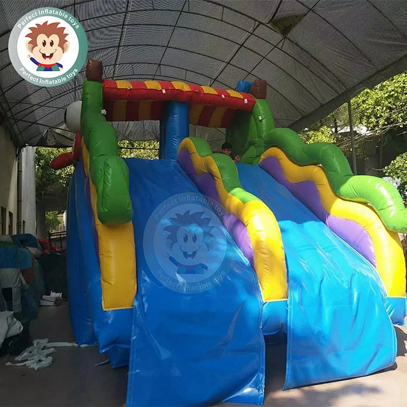 Water Amusement Park Equipment Inflatable Swimming Pool Slide For Children