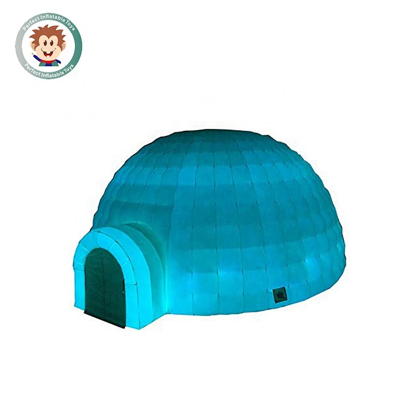 Perfect Inflatable Toys Factory Direct Led Colorful  Advertising Fireproof Inflatable IglooTent