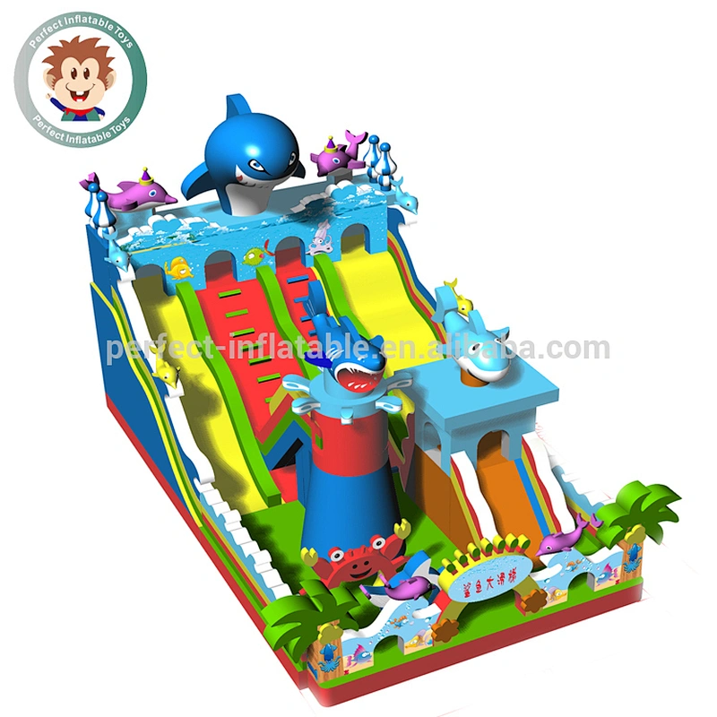 Kids Commercial Inflatable Jumping Bounce Slide Combo Mini Inflatable Bouncy Castle