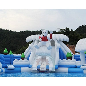 High Quality Customized Summer Giant Inflatable Water Pool Slide For Kids And Adults