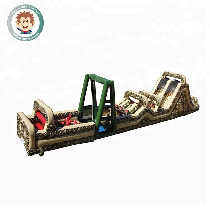 Perfect Inflatable Toys Outdoor Commercial Kids Inflatable 5K Obstacle Course Jumping Castle