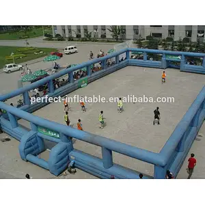outdoor inflatable soapy football stadium, inflatable sport game, inflatable soccer filed