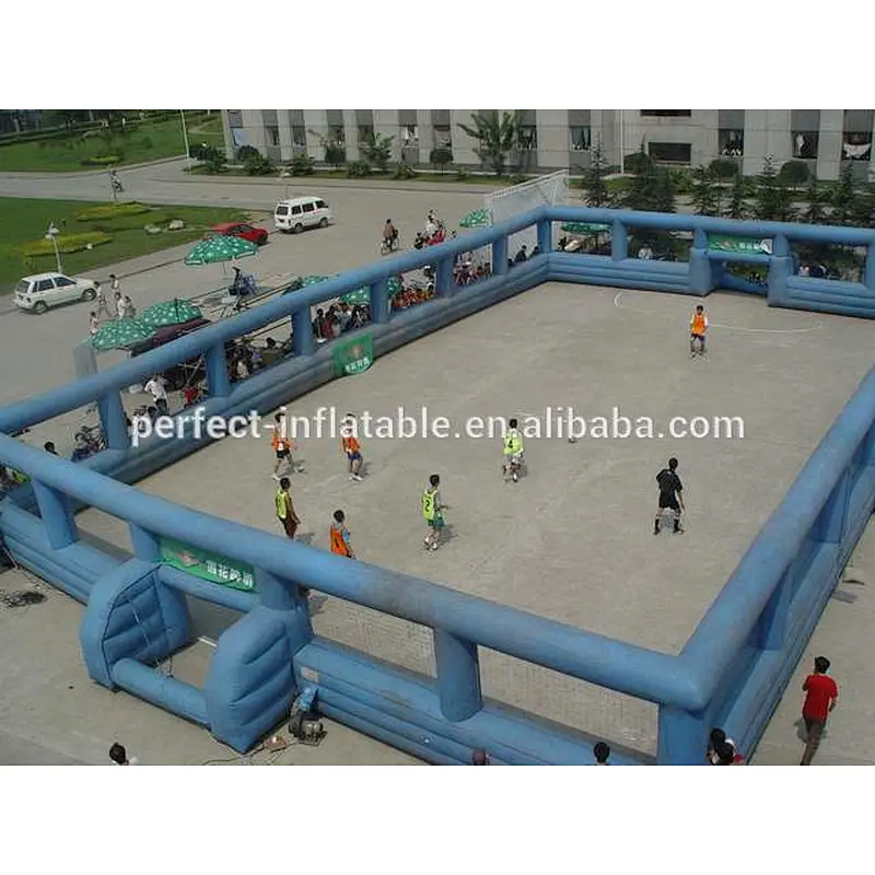 outdoor inflatable soapy football stadium, inflatable sport game, inflatable soccer filed