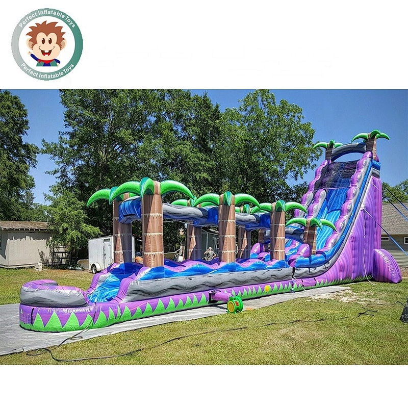 Guangzhou supplier adults/kids giant inflatable water slide pool