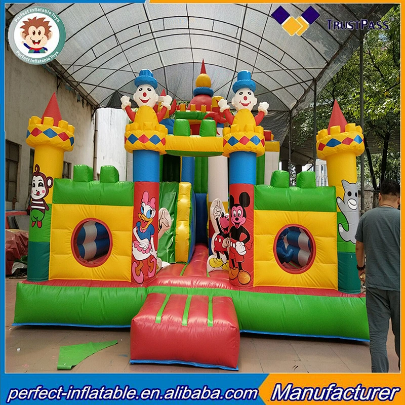Hot sale inflatable bouncy Giant inflatable funny city made in china