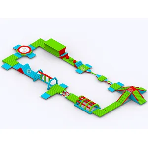2019 new design inflatable small aqua park water park for commercial
